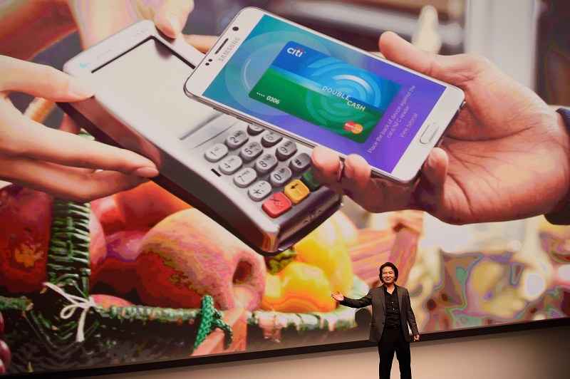 Samsung Pay可相容於傳統刷卡讀卡機，店家不必更新設備就可以支援。