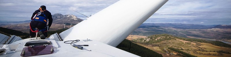 傳統風力發電機組不僅成本高，維護也不易。