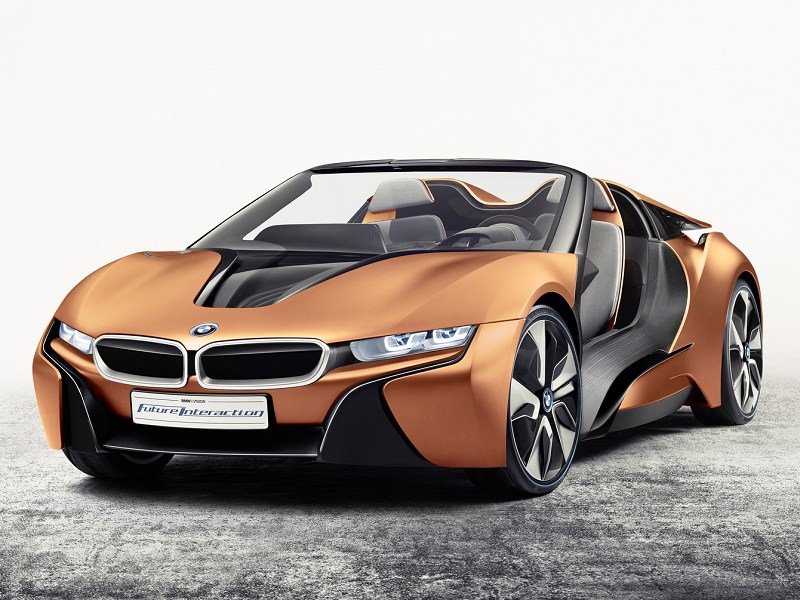 BMW在今年CES中展出最新型概念車I Vision Future
