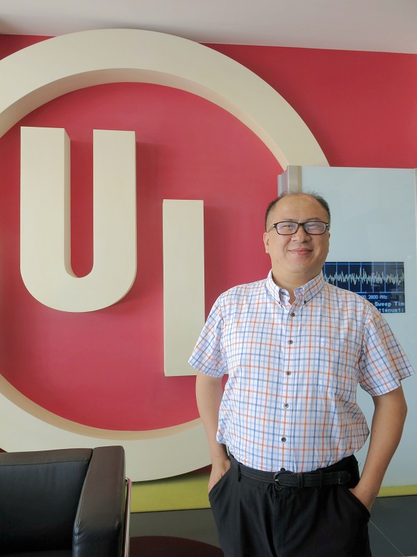 UL能源暨電力科技部事業發展經理陳立閔（攝影：姚嘉洋）
