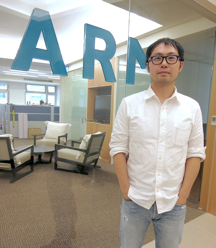 ARM應用工程師林懿偉（攝影：姚嘉洋）
