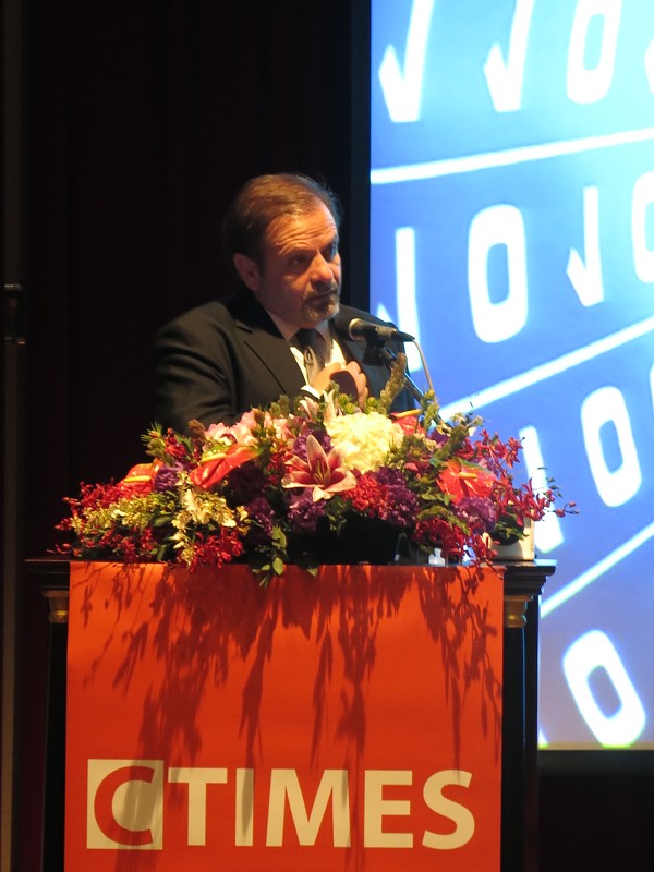 意法半導體亞太區副總裁暨台灣區總經理Giuseppe Izzo說，，該公司目前戰略佈局落在物聯網、機器人，以及智慧駕車等應用。