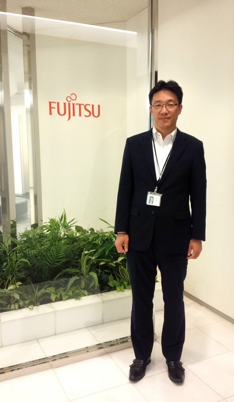 日本富士通Public Sector ＆ Regional Sales Group Global business Division Director笠間慶文希望，未來可將富士通的國土監測技術應用於台灣，降低因天災帶來的損失。(照片／富士通提供)