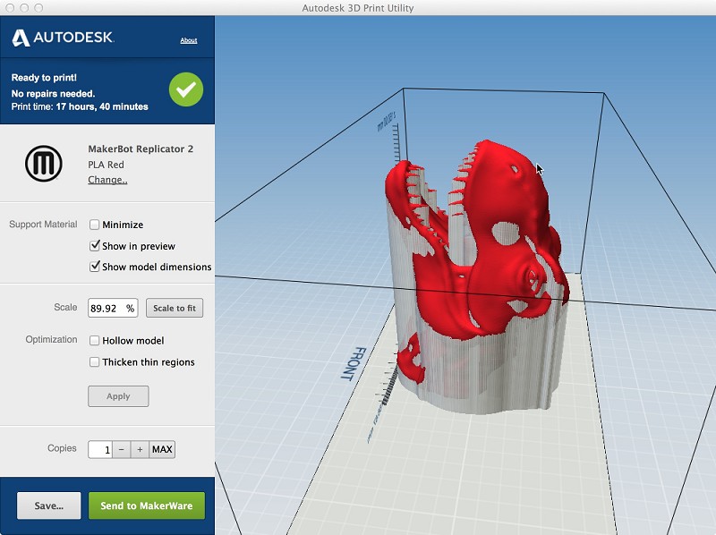 Autodesk當年實現繪圖軟體的平價化，讓電腦繪圖技術快速精進，如今該公司也是3D列印的指標性軟體廠商。(Source: Autodesk)