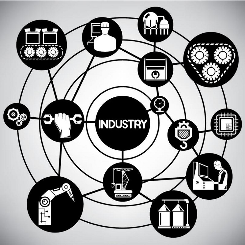 智慧製造系統能夠透過雲端即時掌握各產線狀況(source:www.geautomation.com)