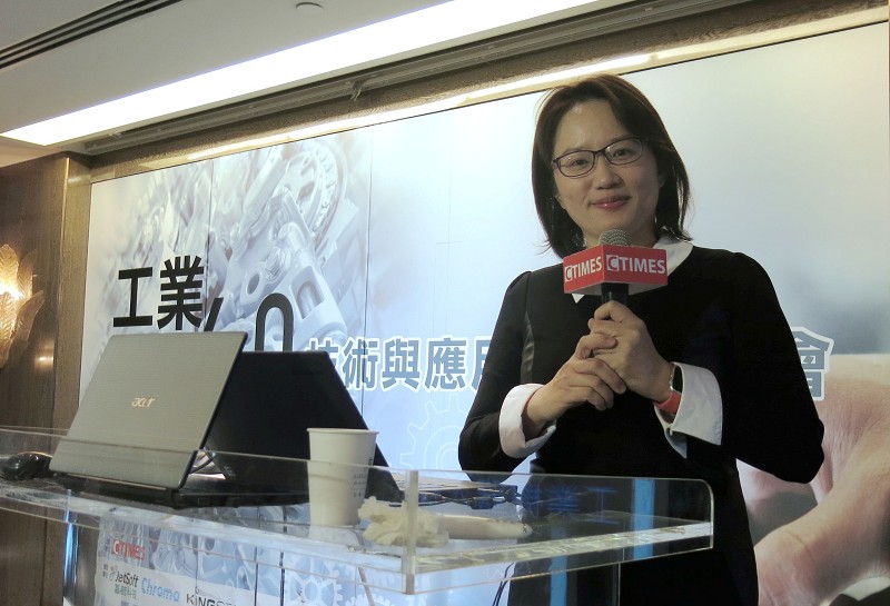ABB行銷副理許純瑜。