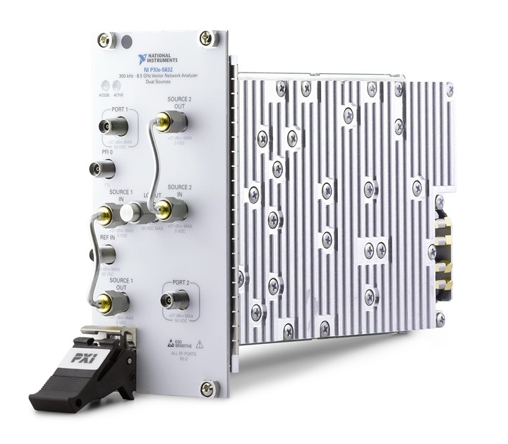 NI PXIe-5632向量網路分析器（VNA）＜圖片來源：ni.com＞