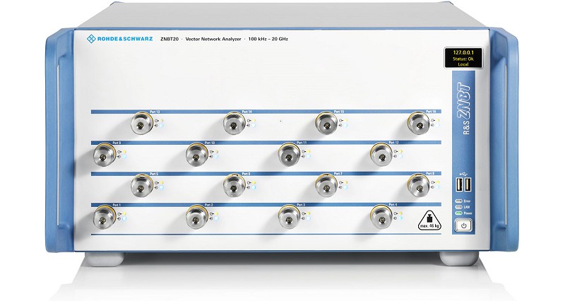 羅德史瓦茲多埠向量網路分析儀ZNBT20＜圖片來源：rohde-schwarz.com＞