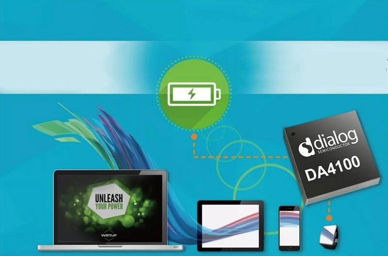 Dialog與Energous結盟共同開發DA4100 射頻傳輸IC，可大幅簡化WattUp無線電力傳輸系統設計。