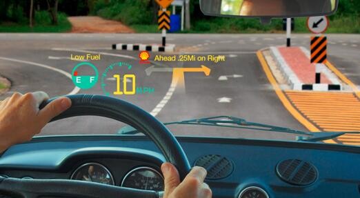 基於MEMS技術實現的汽車抬頭顯示器（HUD）