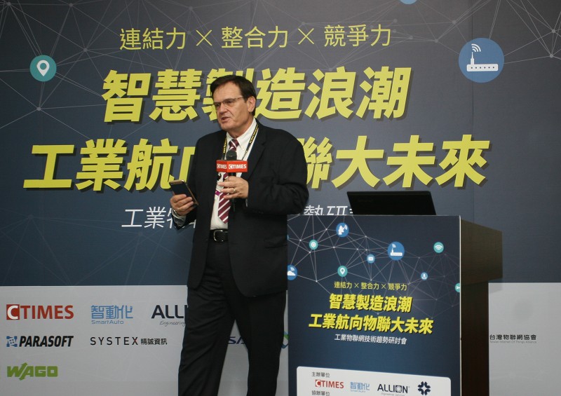 LoRa協會LoRa Board and Treasurer and Cisco IoT Standards Manager, CTAO Office Gary Stuebing。