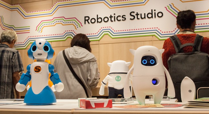 高島屋在新宿館開設機器人賣場「Robotics Studio」。（source：Robotstart）