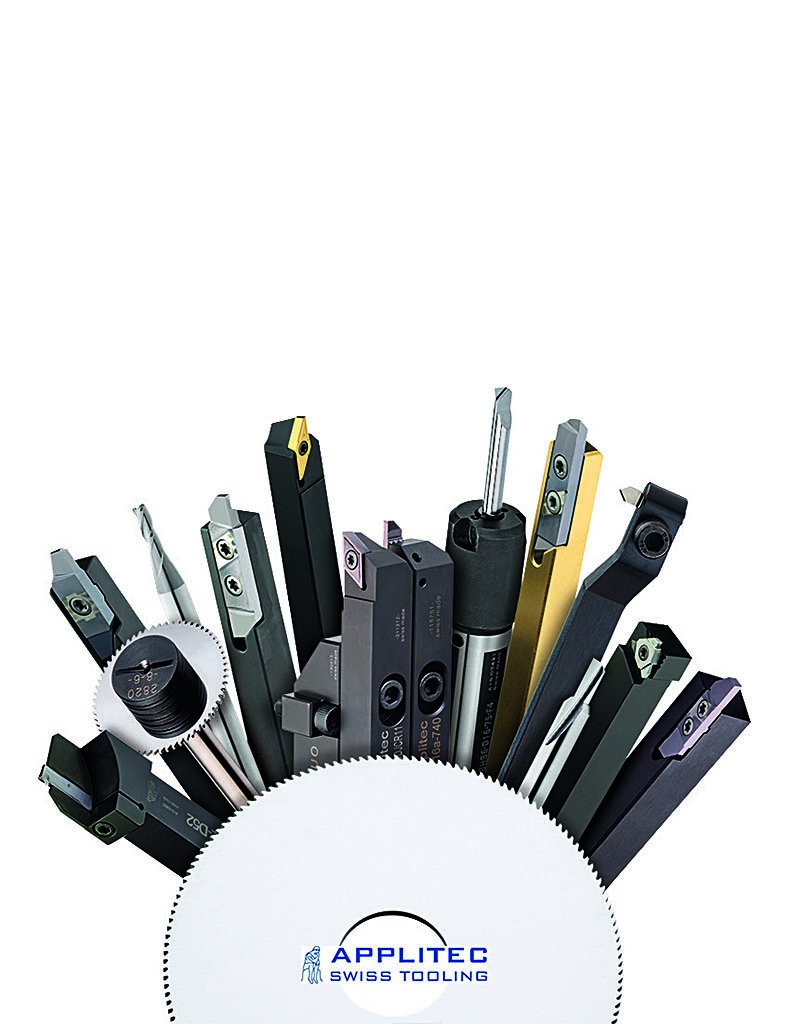 外徑加工應用俱全，對微鋼工件車削極為適合， 難加工材料的加工特性更獨具特色，充分表現瑞士刀具無所不能的優點。（富達興提供）