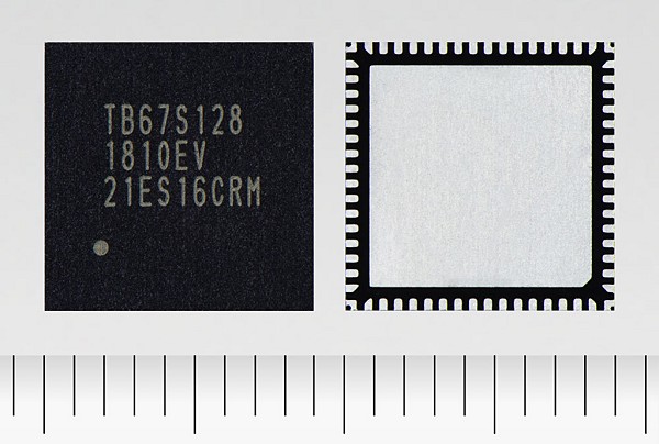 東芝高解析度微步進馬達驅動器IC 。（source：東芝）