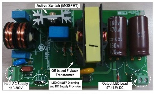 使用LED驅動器的電路板