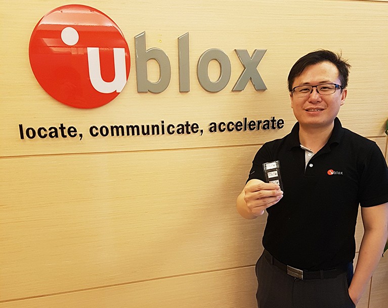 u-blox商業開發主任趙炯皓。(攝影/葉奕緯)