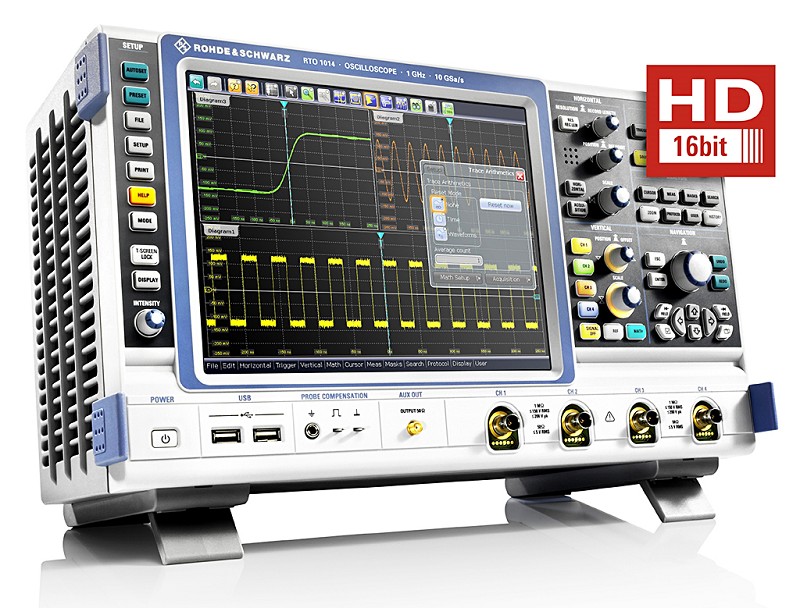 羅德史瓦茲RTO示波器＜圖片來源：rohde-schwarz.com＞