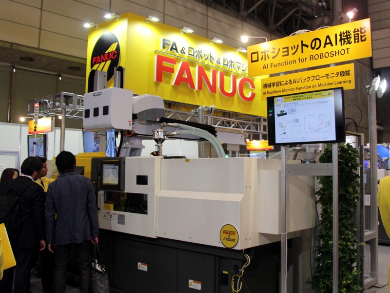 具有保全和預防能力的電動射出成型設備「ROBOSHOT α-SiA 系列」（source：FANUC）