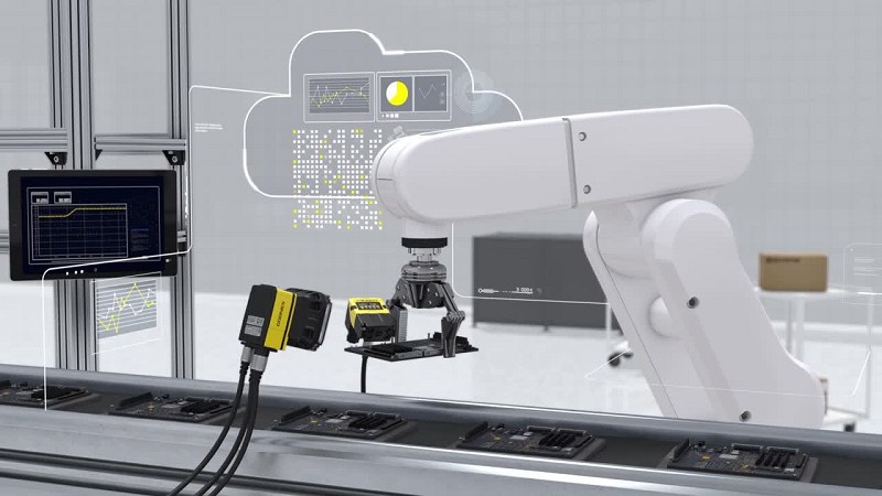 機器手臂及機器視覺的應用（source：COGNEX）