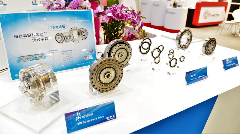 東培特別針對工廠自動化、節能、機台數位化需求，除了自家工廠充份供應之外，並持續對外銷售TD諧和式減速機。（攝影／陳念舜）