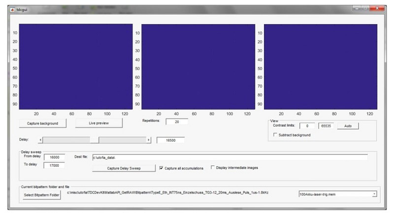 用來自動捕捉資料的MATLAB app。