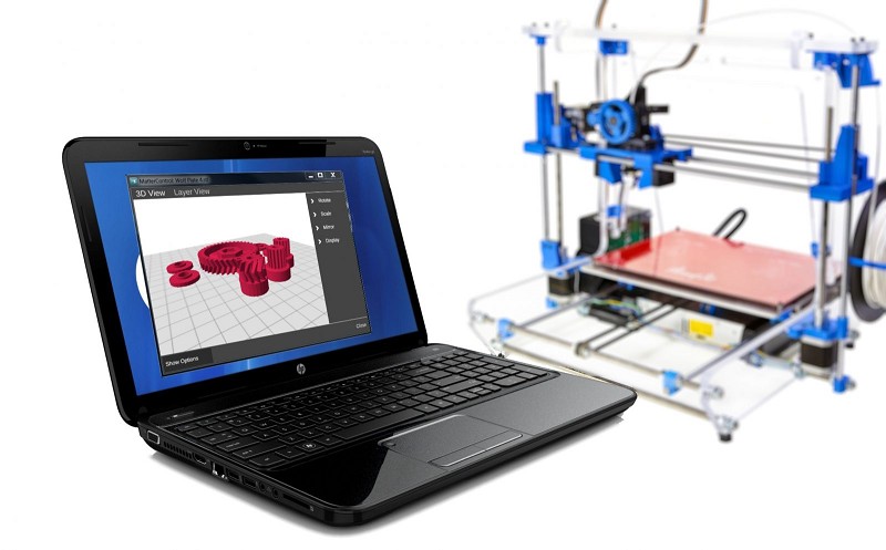 CAD/CAM設計是3D列印的重要環節，而建模是3D列印流程中的首要環節。（source: Airwolf 3D printers）