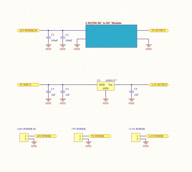 房門終端電源轉換電路