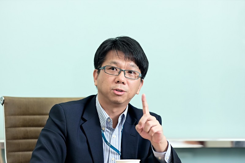 李昌鴻指出，佳世達挑選目標產業先看未來的發展潛力，再看在此一領域中有沒有合作夥伴。（攝影／王建發）