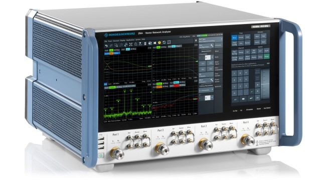 羅德史瓦茲高階向量網路分析儀R&S ZNA ＜圖片來源：rohde-schwarz.com＞