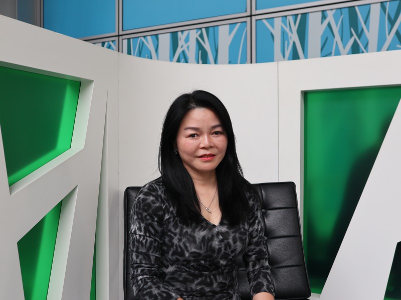 台灣西門子數位工業資深產品經理林瑞媛表示，西門子的自動化產品線完整，可協助業者建置出品質與期望相符的智慧化產品。（攝影／王明德）