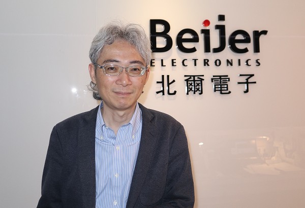 北爾電子產品管理與支援部協理李立偉指出，現在製造業要維持以往的獲利水準，只能從管理財著手，而賺管理財的前提就是智慧製造。（攝影／王明德）
