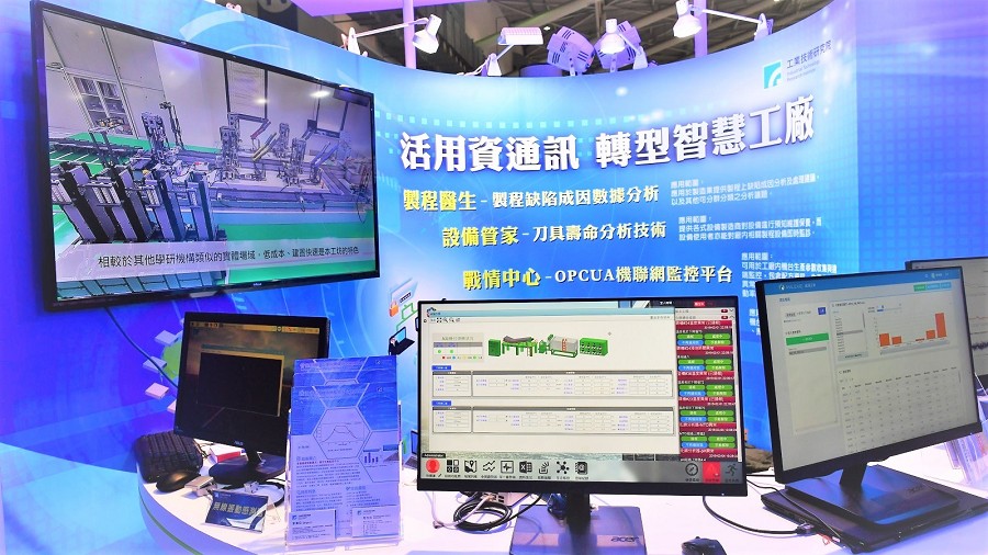工研院不僅研發高精度五軸控制器技術，近來還投入開發智慧製程加值軟體等關鍵模組、App，盼能協助精密機械產業融入創新加值的軟實力。（source：ITRI）