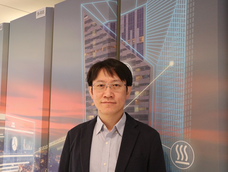 西門子區域解決方案與服務部門綠建築與節能業務經理吳建德表示，雲端化與智慧化是BEMS近年的重要趨勢。（攝影／王明德）