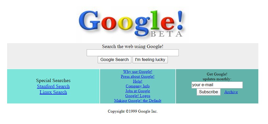 Google的搜尋引擎架構收集全球資訊網快速成長。（source：Google）