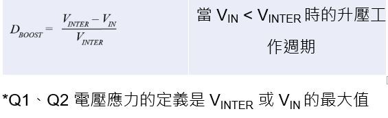 升壓轉換器計算*