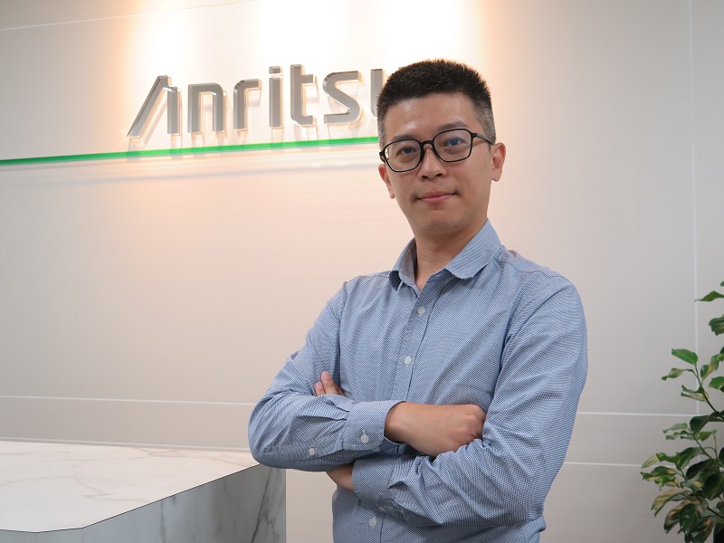 安立知業務暨技術支援部協理江宗縉
