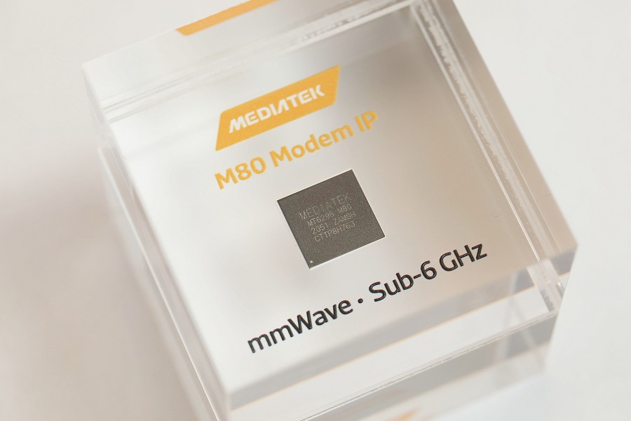 聯發科推出全新5G數據晶片M80。（Source：聯發科）