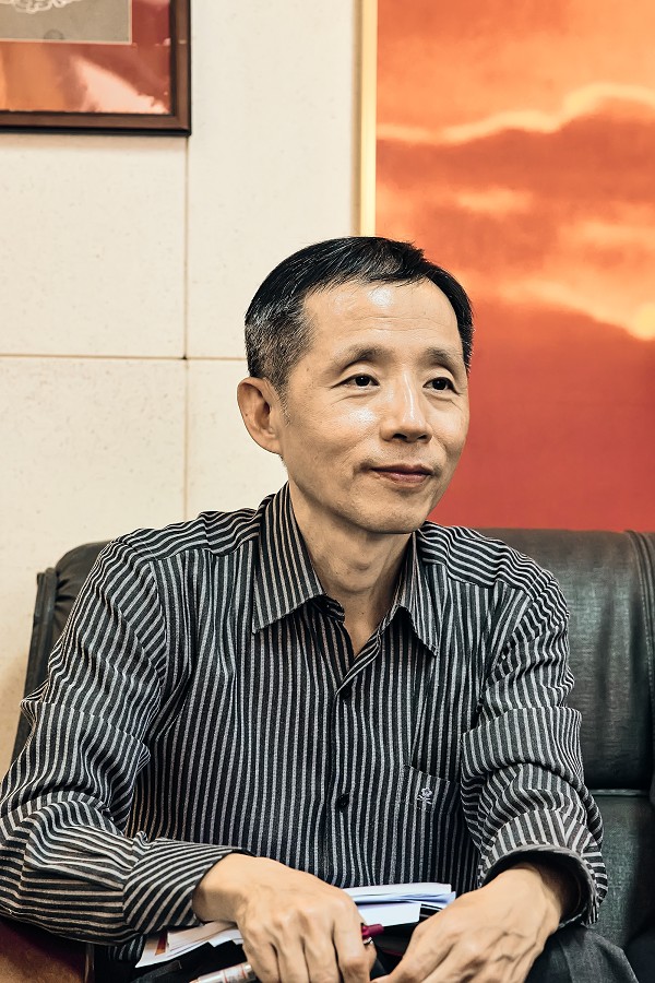 台灣三豐儀器董事兼副總經理翁裕雄。（攝影：王建發）