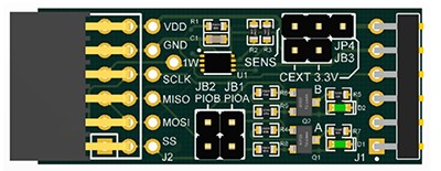 Maxim 的 DS28E18EVKIT# 評估板能讓開發人員輕鬆將 SPI 或 I<sup>2</sup>C 周邊裝置連接到 1-Wire 匯流排。隨附的軟體可用來對匯流排及周邊裝置的行為進行編程與監測，並有助於產生微控制器裝置的驅動程式。（source：Maxim Integrated）