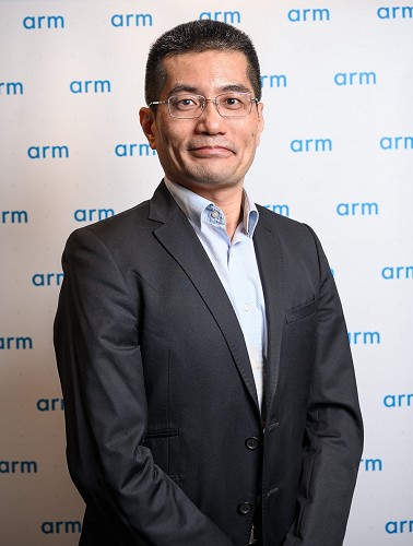 Arm客戶事業群市場行銷總監蔡武男