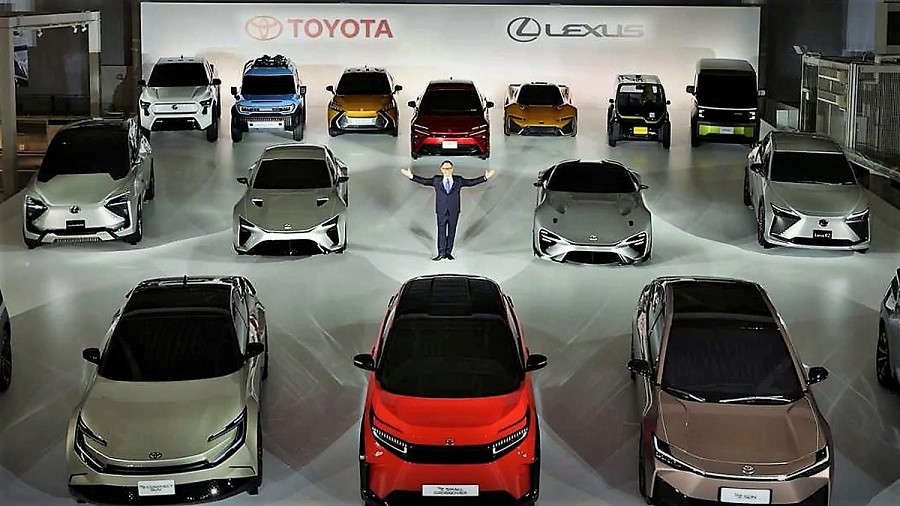 豐田汽車（Toyota）也在今年Q1不得不提出，到了2030年將有70%以上產品線轉換為電動車目標。（source:cdn.motor1.com）