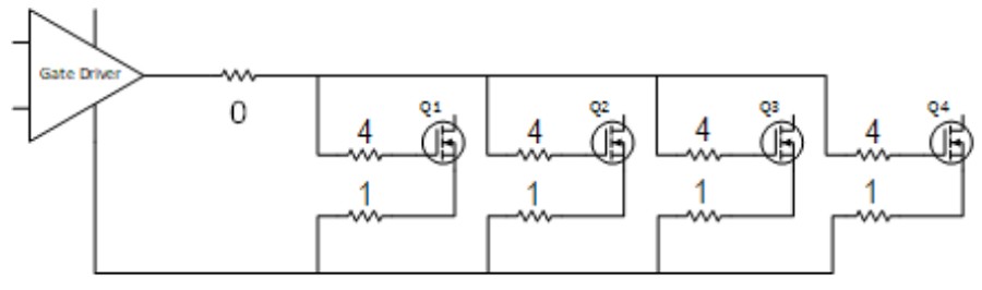 增加閘極和源極電阻器以驅動並聯碳化矽MOSFET