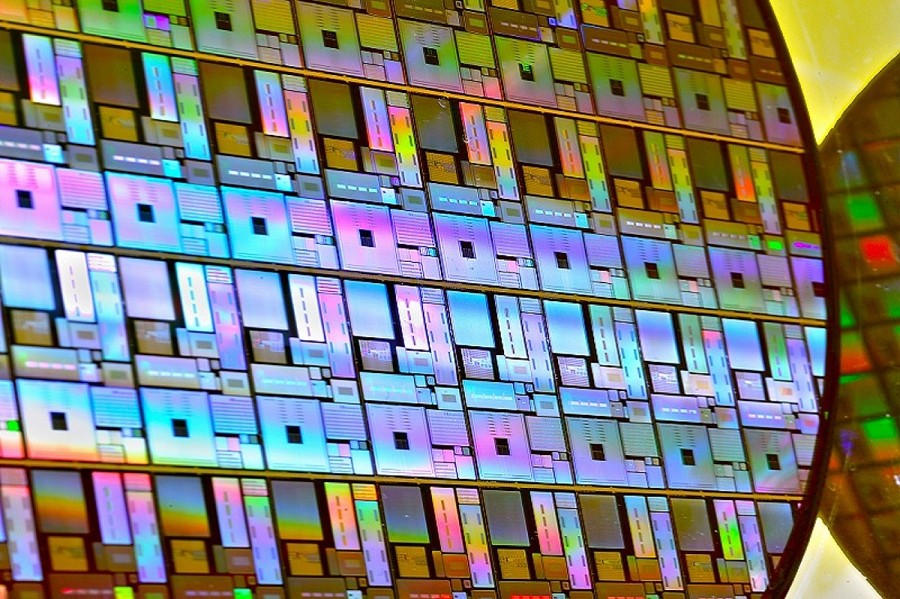 工研院與台積電共同開發自旋軌道扭矩磁性記憶體（SOT-MRAM）陣列晶片。(source：工研院)