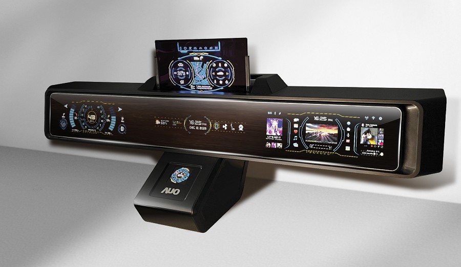 Micro LED沉浸式車艙顯示方案。（source：友達）