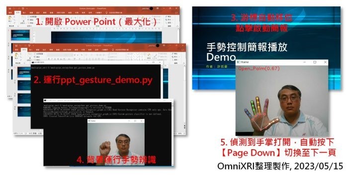 程式運行結果示意圖。