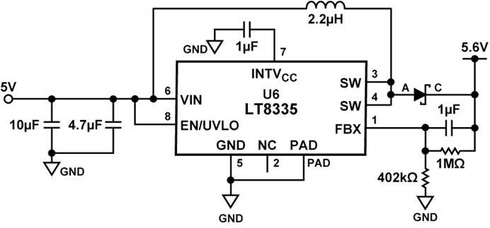 LT8335 5.6V 輸出框圖