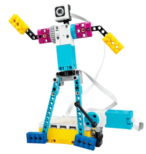 LEGO Education SPIKE Prime的一種組合運用（圖片來源：RoboCube）