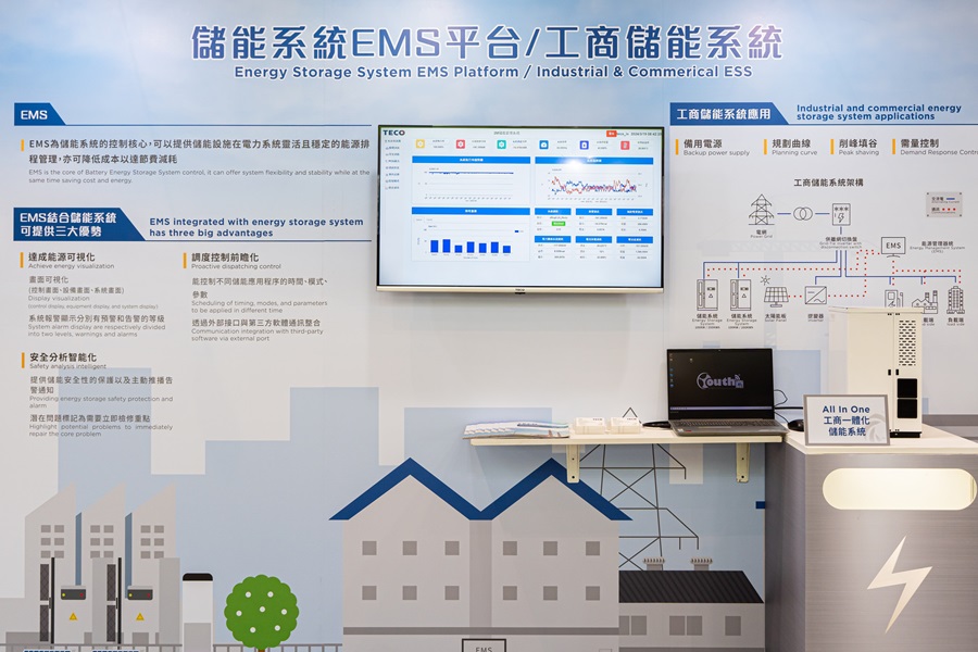 東元於2023年新成立創儲事業發展部門，積極投入太陽能案場與儲能系統的建置維運，且正與國際大廠合作建置光儲合一案場。（source：東元）