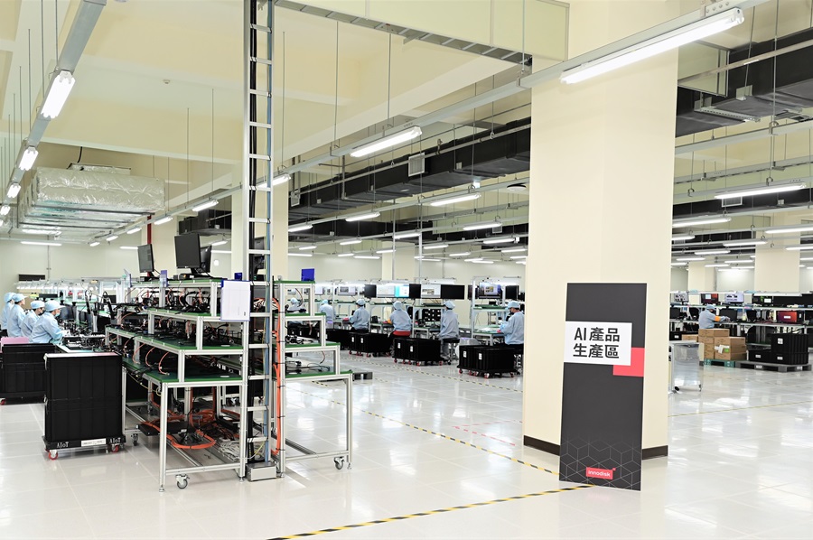 宜鼎無論是在軟硬體、通路及產能等面向都已經完備，將AI導入自身擅長的工控市場。（攝影：陳念舜）