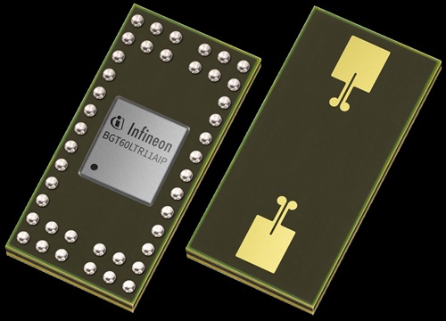 英飛凌 XENSIV 60 GHz 雷達感測器 BGT60LTR11AIP 可為真正智慧、節能的裝置設計提供強大支援。